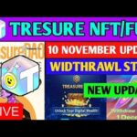 Treasure Nft Withdrawal Start |Treasure Fun Withdrawal | Treasure Nft New Update |Account verify