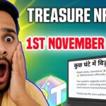 Treasure fun// Treasure NFT// 1st November Update//Withdrawal start information. / Treasure Fun