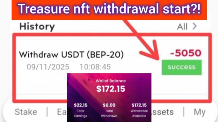 Treasure nft New update today 🥳 1st December big day #treasurenft #treasurenftupdate