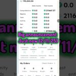 Treasure nft New update today 🥳 #treasurenft #treasurenftupdate #treasurenftwithdrawal