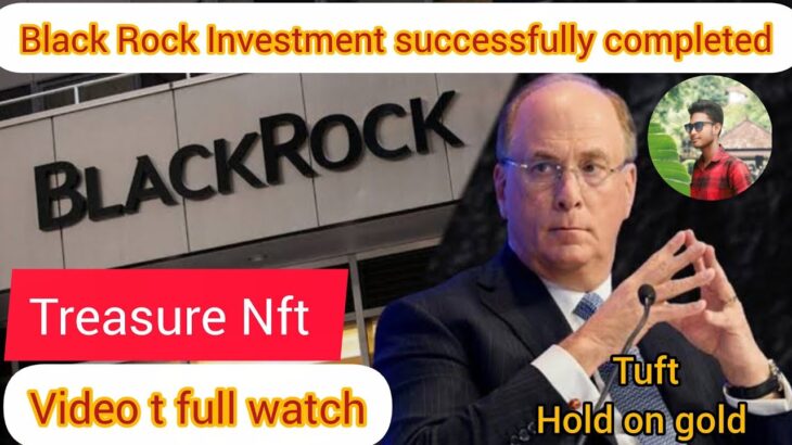 Treasure nft Today Black Rock Investment successfully completed