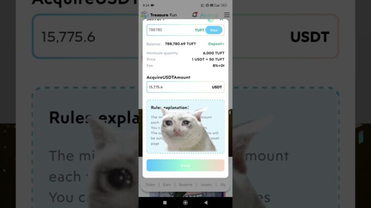 Treasure nft withdrawal • November • #treasurenft #treasurefun