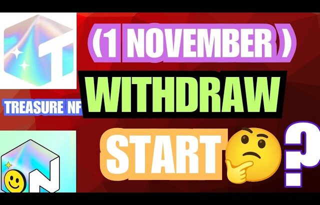 Treasurer nft new update today | treasure nft |  treasure nft withdraw update (monu verma )