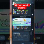 Tresure nft withdrawal today #tresnding #viralvideo #tresurenft