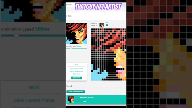 Vixen #pixelart #art #nft #shorts