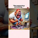 When son wanna buy NFT 😂 #animation #comedy #funny #cartoon #mrbean #brainrot