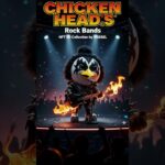 XOSSEL Presenta: Las Bandas de Rock Más Épicas en NFT 3D 🤯🎸#xossel #nft #chickenheads