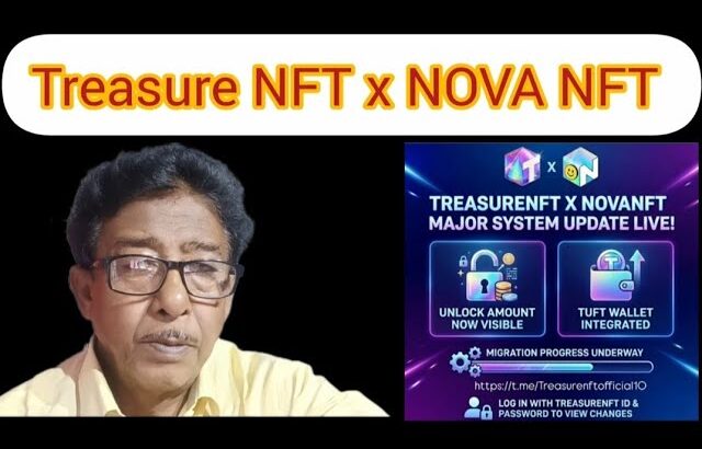 @knowledge-ht || Treasure NFT x NOVA NFT || New Update # Blogging