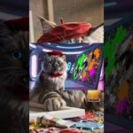 kucing ai jual nft 1 juta, ending nya sedih 😭 #kucingai #aiabsurd #nftart