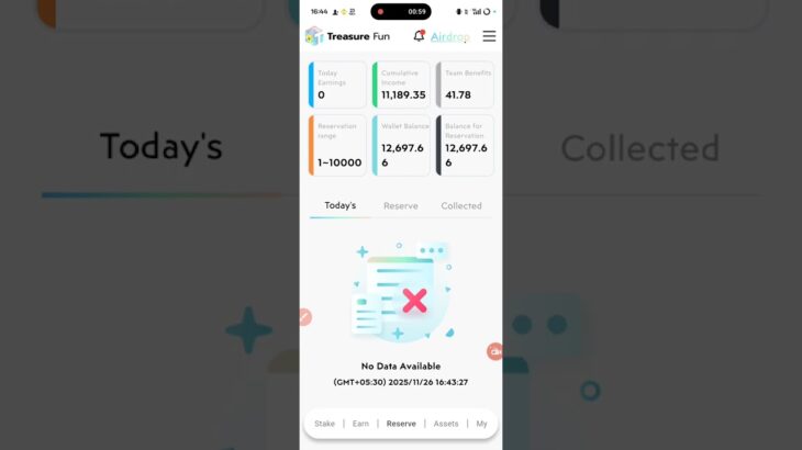 ll Finally Treasure NFT Withdrawal update aa gya ll 26/11/2025 #treasure #treasurenft