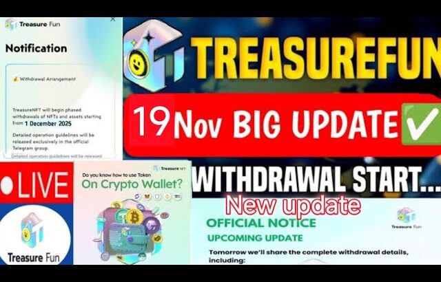 nft withdrawal new update || treasure nft full details ||Treasure NFT withdrawal धोखधड़ी से बचे