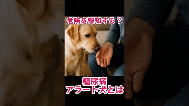 危険を察知する？糖尿病アラート犬とは #shorts #犬 #犬の雑学 #犬のいる暮らし #すごい #雑学  #豆知識 #dog #糖尿病