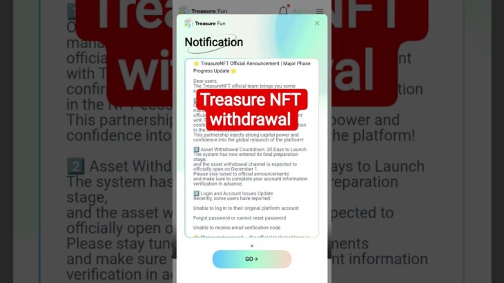 treasure NFT in Nova Nft #treasure #magicnft