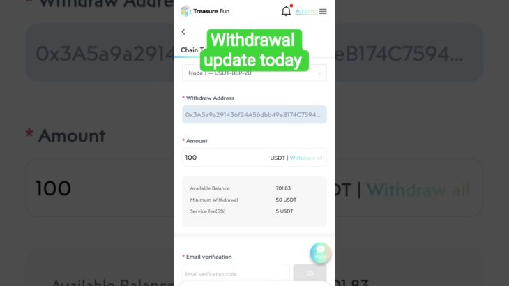 treasure NFT l treasure nft withdrawal update #treasurenft #magic