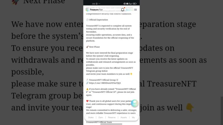 treasure nft new update #trending #viralvideo #treasure