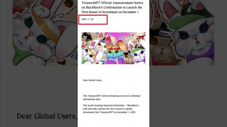 treasure nft official new update