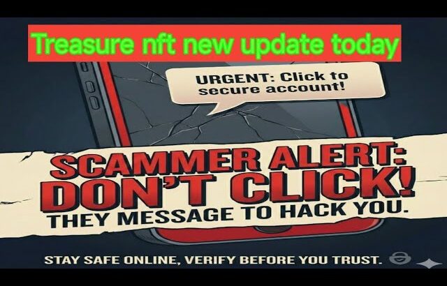 treasure nft verification|| TREASURE KE Verified ADMIN KABHI BHI KISI KO PEHLE MESSAGE NHI KARTE HAI