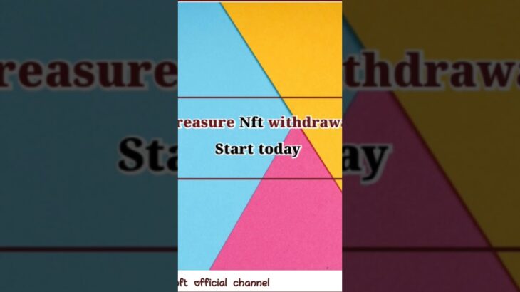 treasure nft withdrawal Start today #tresnding #viralvideo #tresurenft #crypto