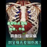 高血壓、糖尿病為何可以對全身臟器無差別傷害？等有症狀就晚了