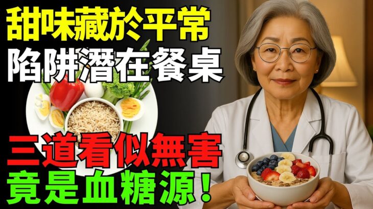 糖尿病的真正原因終於被揭開！炸物不是元兇，反而是三種你每天都在吃的“隱形糖陷阱”。