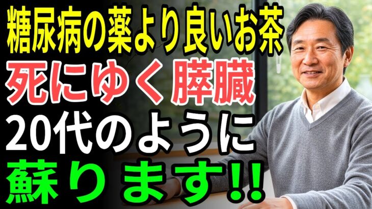 糖尿病専門の漢方医が推薦！朝の空腹時に飲むだけで血糖と胃を同時に整える「このお茶」