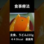 糖尿病の病院食、うどん（２２０ｇ）昼食用