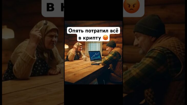 Опять потратил всё в крипту 😡