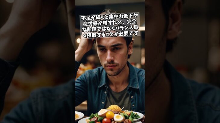 【糖質制限で起こり得る健康リスクとその対策】#糖尿病#低血糖#炭水化物