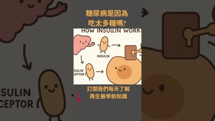 糖尿病是因為甜食嗎
