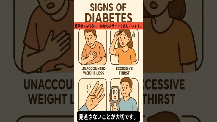 糖尿病になる前に体は必ずサインを出しています。見逃さないことが大切です。#糖尿病予防 #健康習慣 #足のしびれ #血糖値 #健康管理 #糖尿病サイン #神経障害