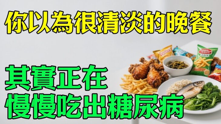這七種晚餐搭配，正在悄悄吃出糖尿病和脂肪肝，內分泌科醫師要你立刻停！