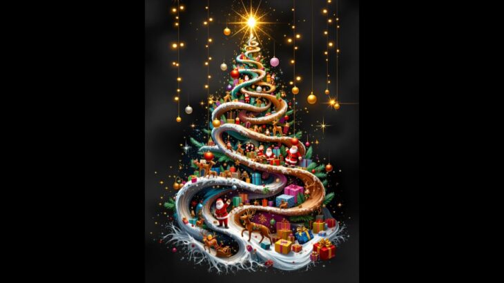 04 – XMAS-NFT-2025 | Gift Spiral Tree | Sleigh Bells