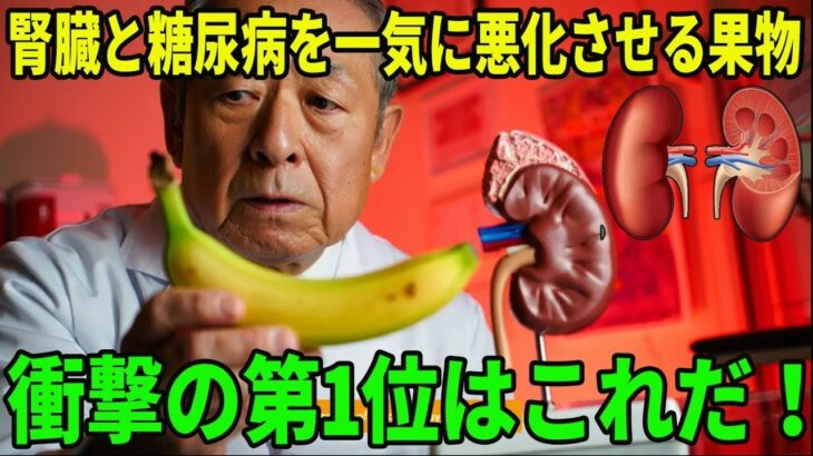 腎臓と糖尿病を一気に悪化させる果物、衝撃の第1位はこれだ！｜高齢者必見｜老後の健康｜健康長寿｜食事の知恵｜オーディオブック｜老後の備え