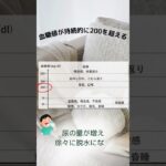 糖尿病豆知識①　知らないと怖い…血糖値200以上の体の反応 #糖尿病 #血糖値 #健康豆知識 #YouTubeShorts