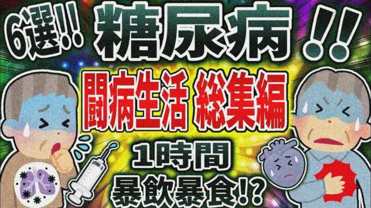 【総集編】糖尿病で闘病生活まとめ！【依存症】【2ch修羅場】