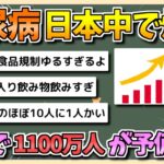 【2chまとめ】糖尿病、日本中で爆増してしまう…予備軍が1100万人に【ゆっくり実況】