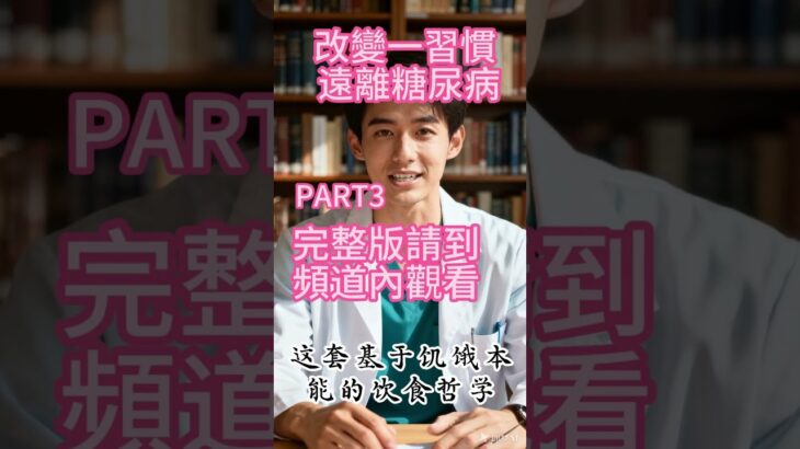 改變一習慣遠離糖尿病3