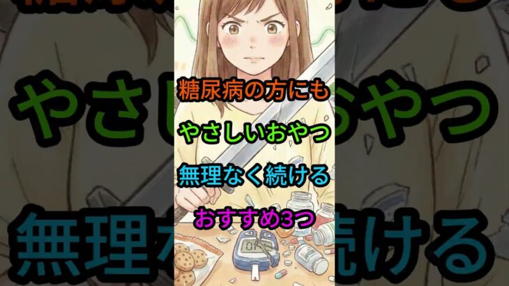 糖尿病の方にもやさしい おすすめのおやつ3つ