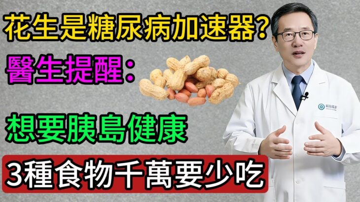 花生是糖尿病加速器？醫生提醒：想要胰島健康，3種食物千萬少吃!#科普 #https #养生 #药膳 #天然 #健康 #秘方 #糖尿病 #糖尿病饮食