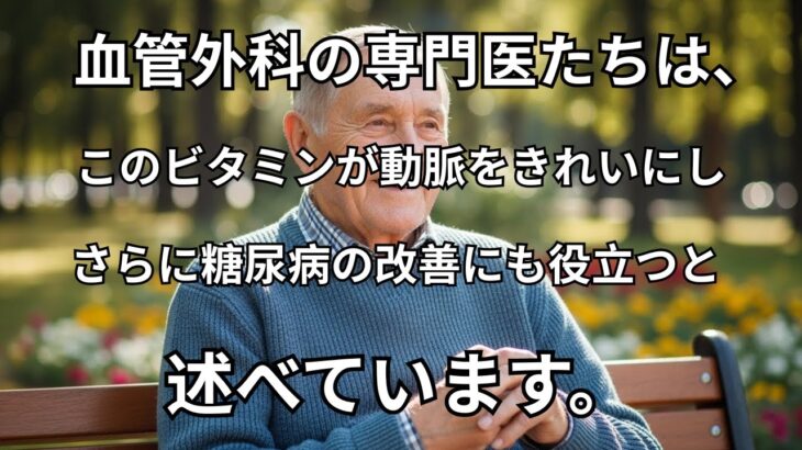 糖尿病を自然に改善し、動脈をきれいにする 5つのビタミン —— 血管外科医が明かす驚きの事実.
