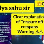 Amulya sahu sir 🙏 new notification warning ⚠️ treasure nft ❤️ @TreasureFUNIndian