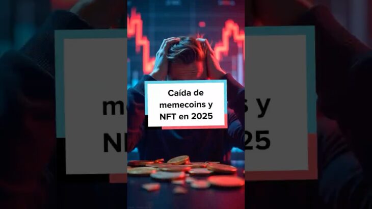 📊Caída de memecoins y NFT en 2025 #shorts #nft