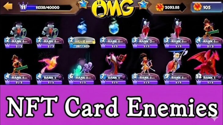 Common Player Vs NFT Card Player Fight! Castle Crush