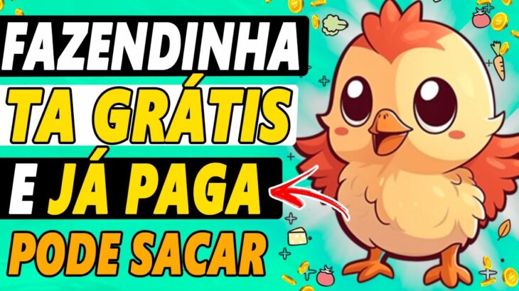 DRAGON FARM: NOVA FAZENDINHA GRÁTIS E JÁ PAGA! Como JOGAR e GANHAR