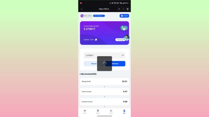 Day 4rth Free Unlimited Money || Live Withdrawal || Treasure NFT Ban || Novanft vs Ai Mining