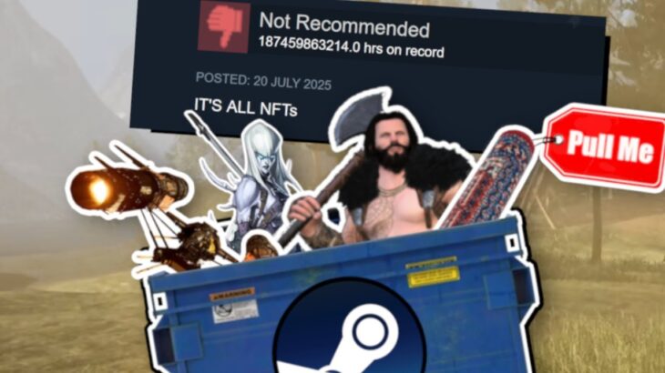 Diving Steam’s Dumpsters to Find NFT Trash.