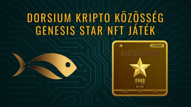 Dorsium Kripto Közösség – Genesis Star NFT Játék