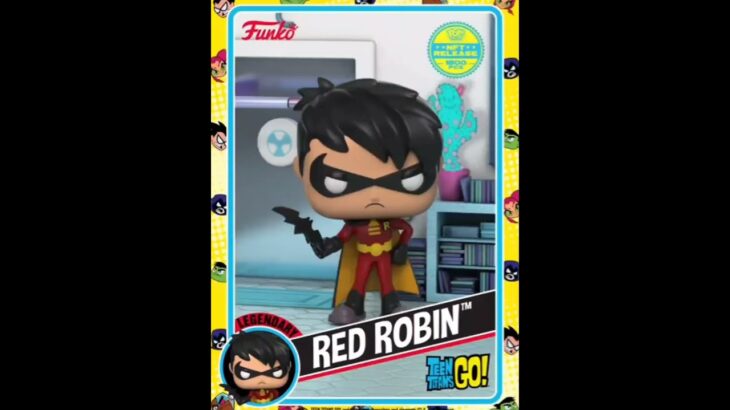 END OF NFT FUNKOS #nft #matrix #teentitans #funko #dc