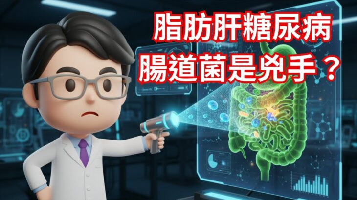 脂肪肝、糖尿病的兇手，竟是「腸道細菌」的產物？ | 醫學新知解碼 EP.074