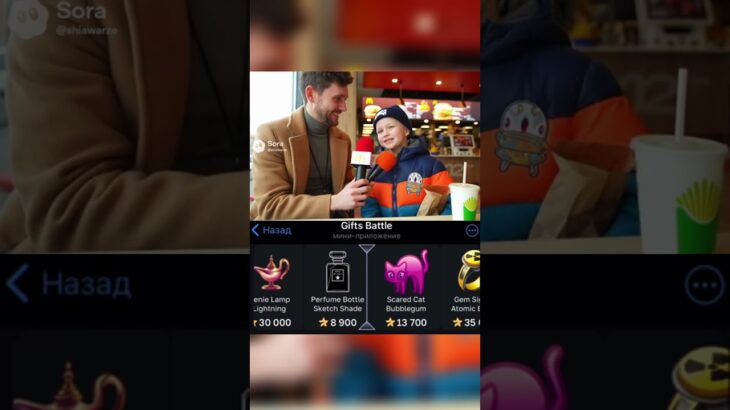 Делали на Gifts Battle. Промо: shiawarzefree #gift #battle #nft #shorts